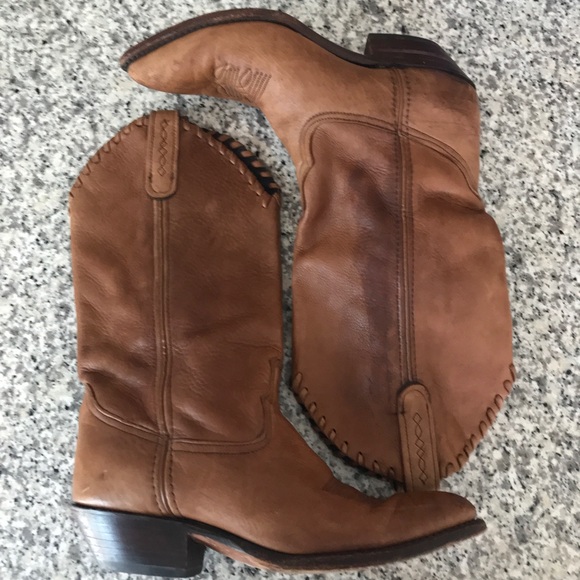 Code West Deerskin Boots 5.5 - Picture 2 of 9